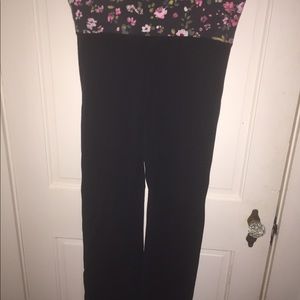 Floral Band Victoria Secret Yoga Pants